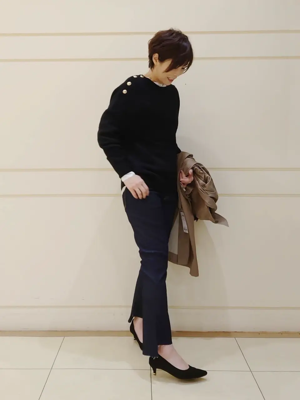 自由区 maruri コーディネート画像