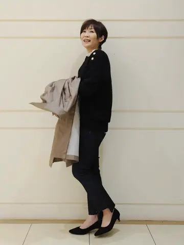 自由区 maruri コーディネート画像