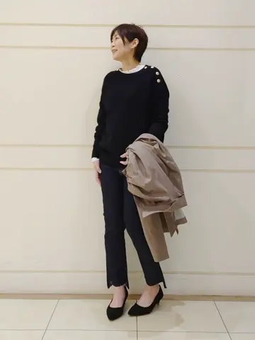 自由区 maruri コーディネート画像