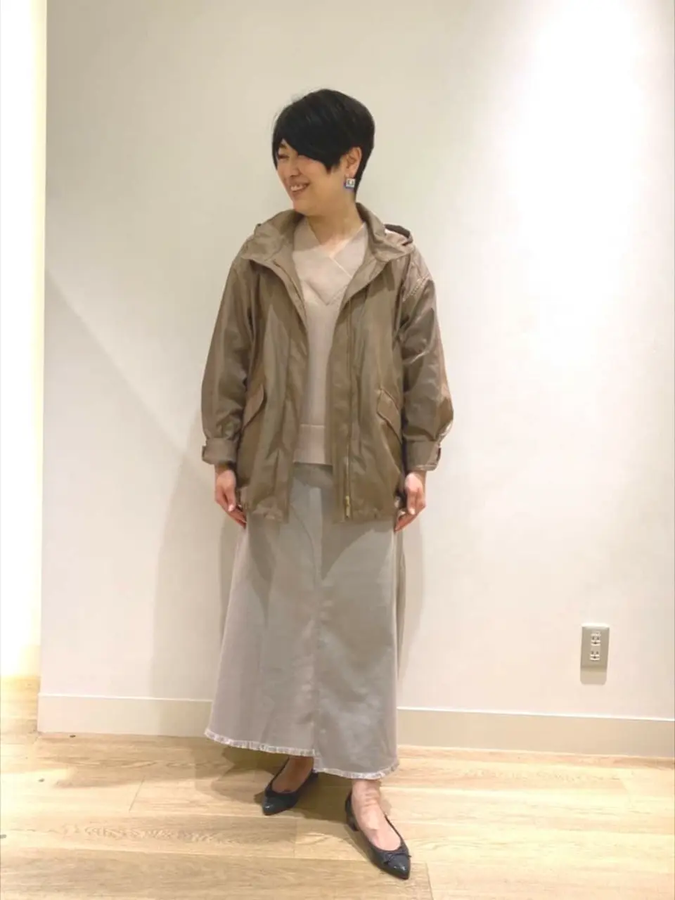 自由区 田中 コーディネート画像