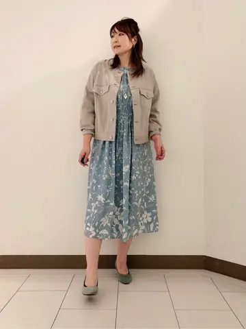 自由区 スタッフ コーディネート画像