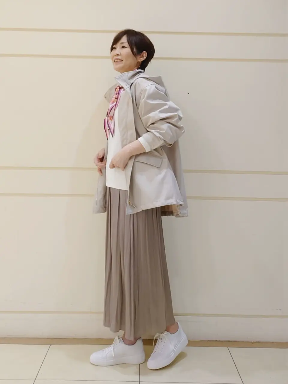 自由区 maruri コーディネート画像