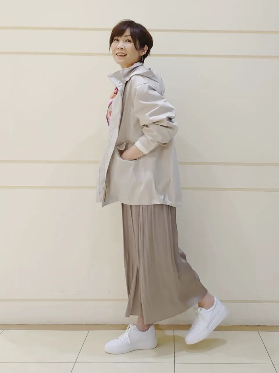 自由区 maruri コーディネート画像