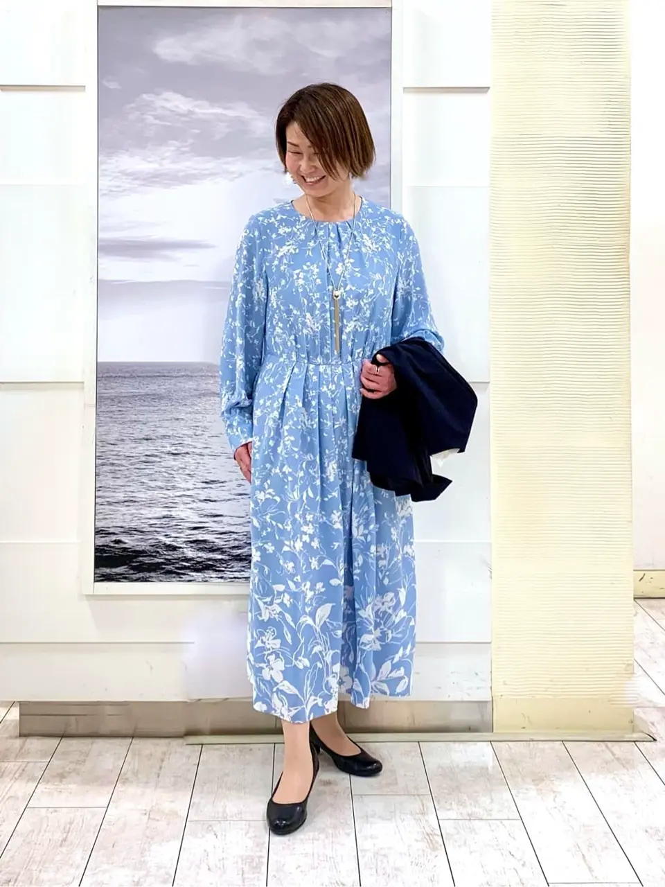 自由区 中鉢 コーディネート画像