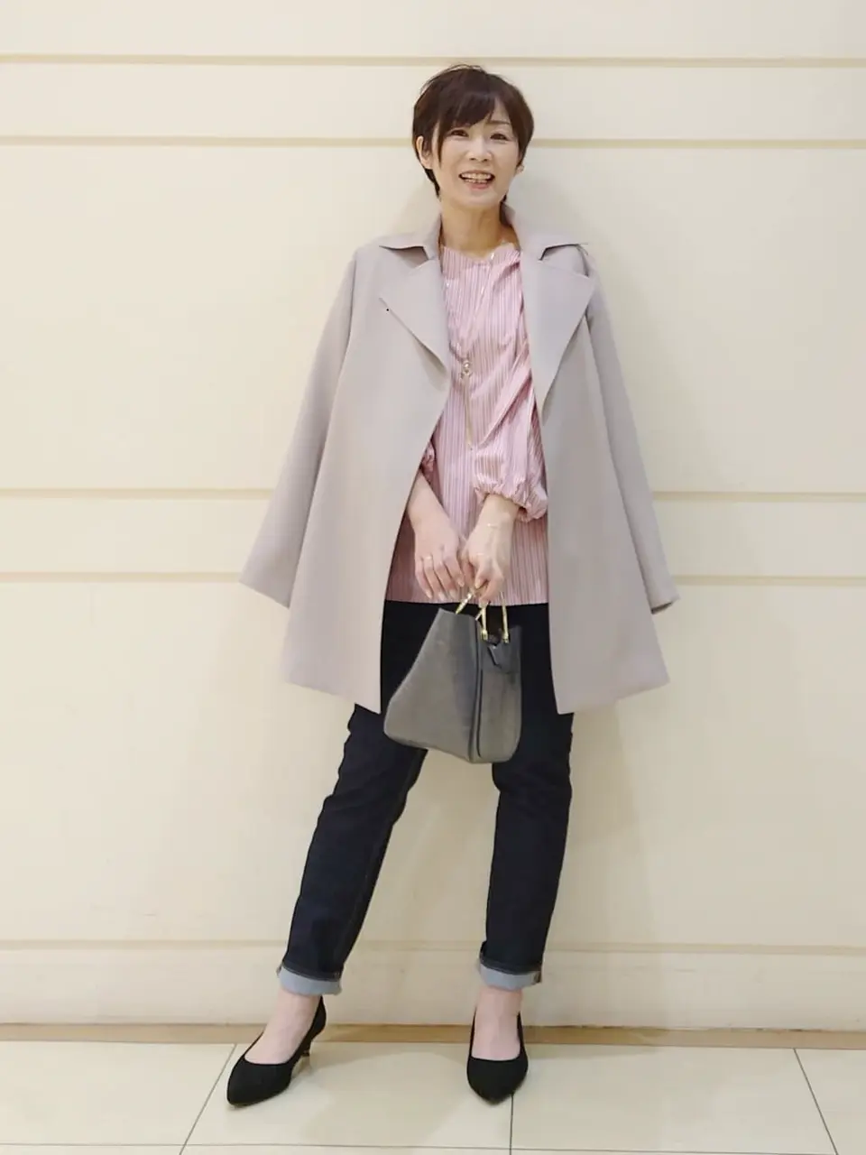 自由区 maruri コーディネート画像