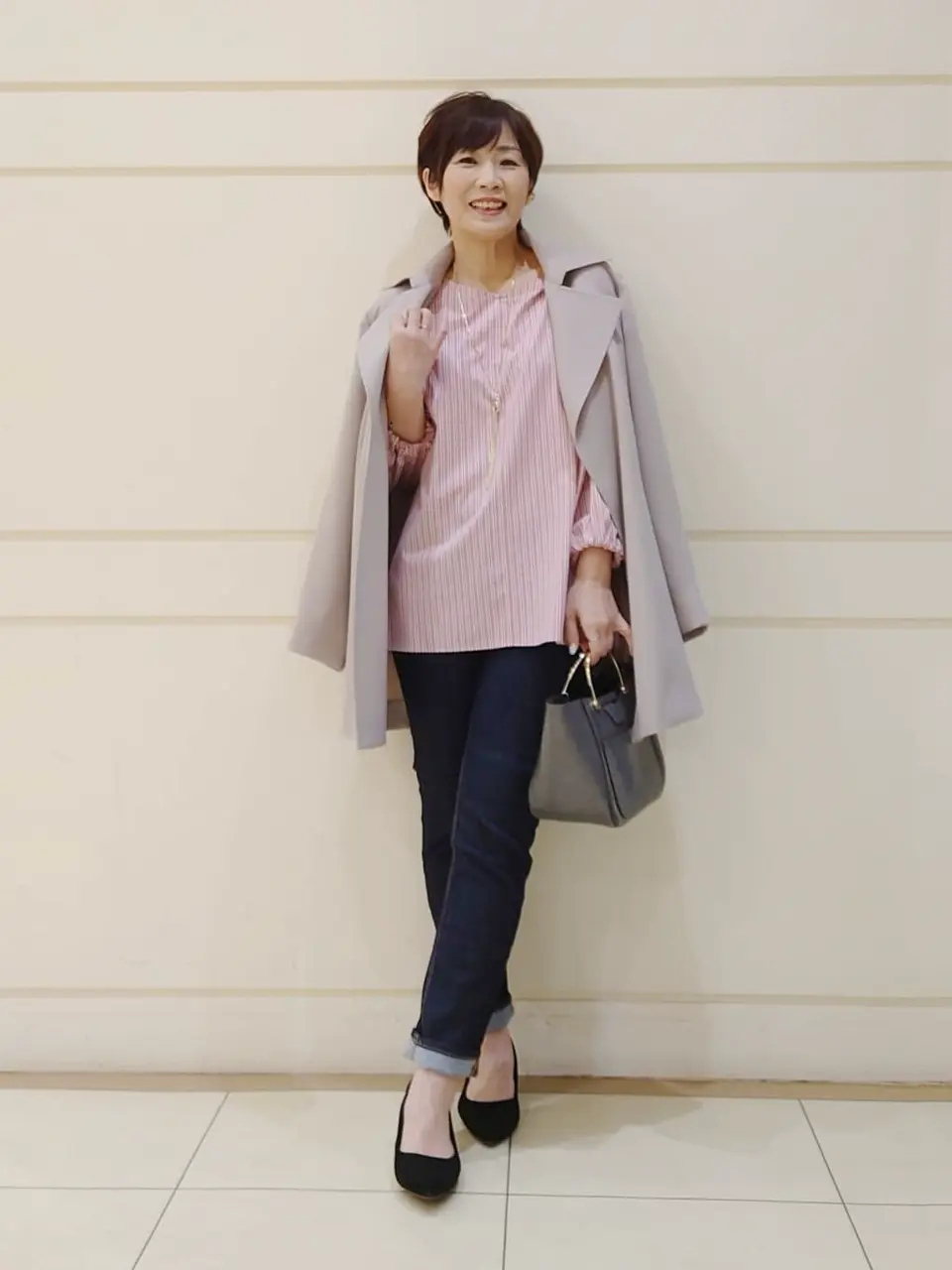 自由区 maruri コーディネート画像