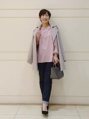 自由区 maruri コーディネート画像