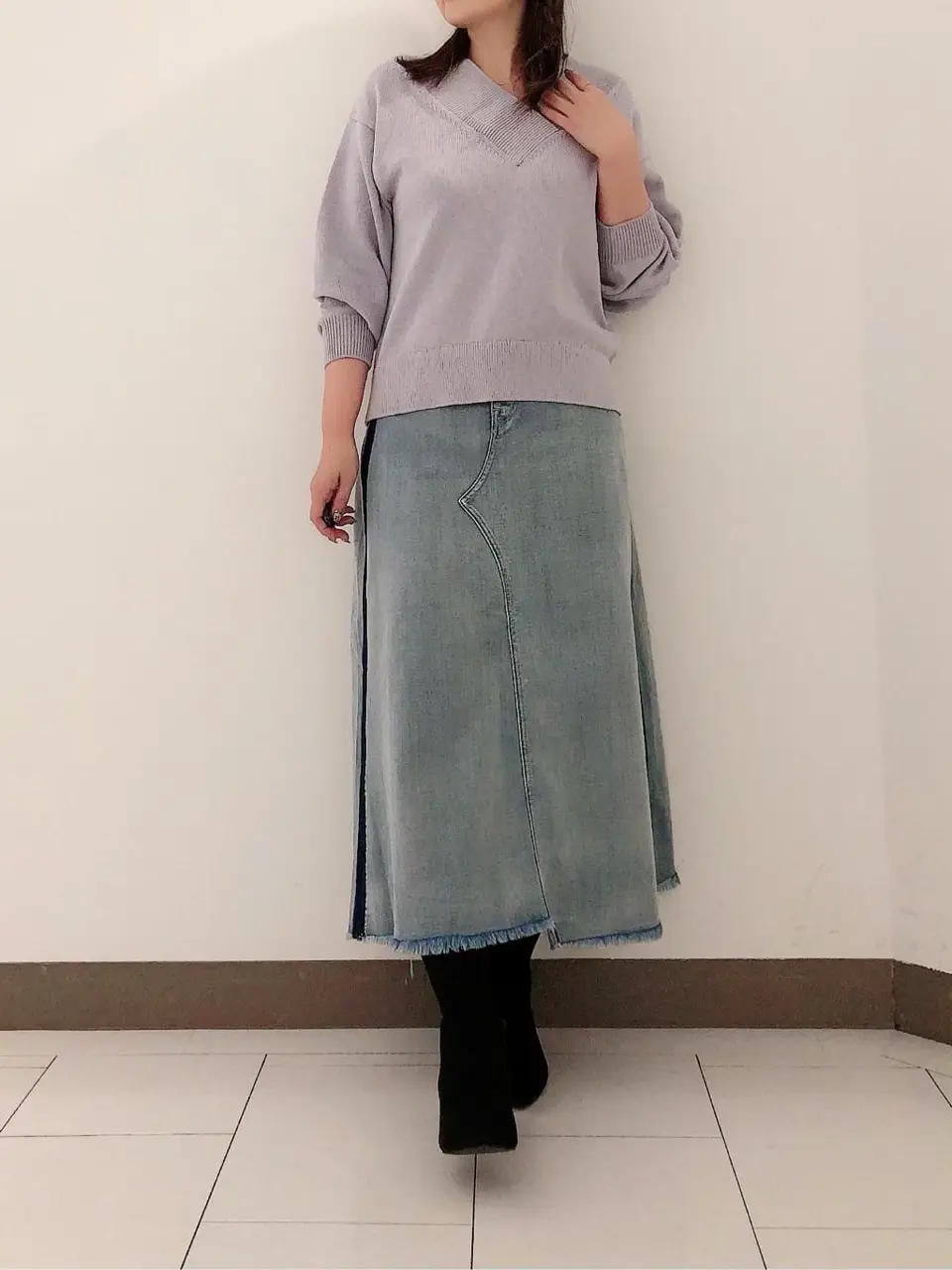 自由区 スタッフ コーディネート画像