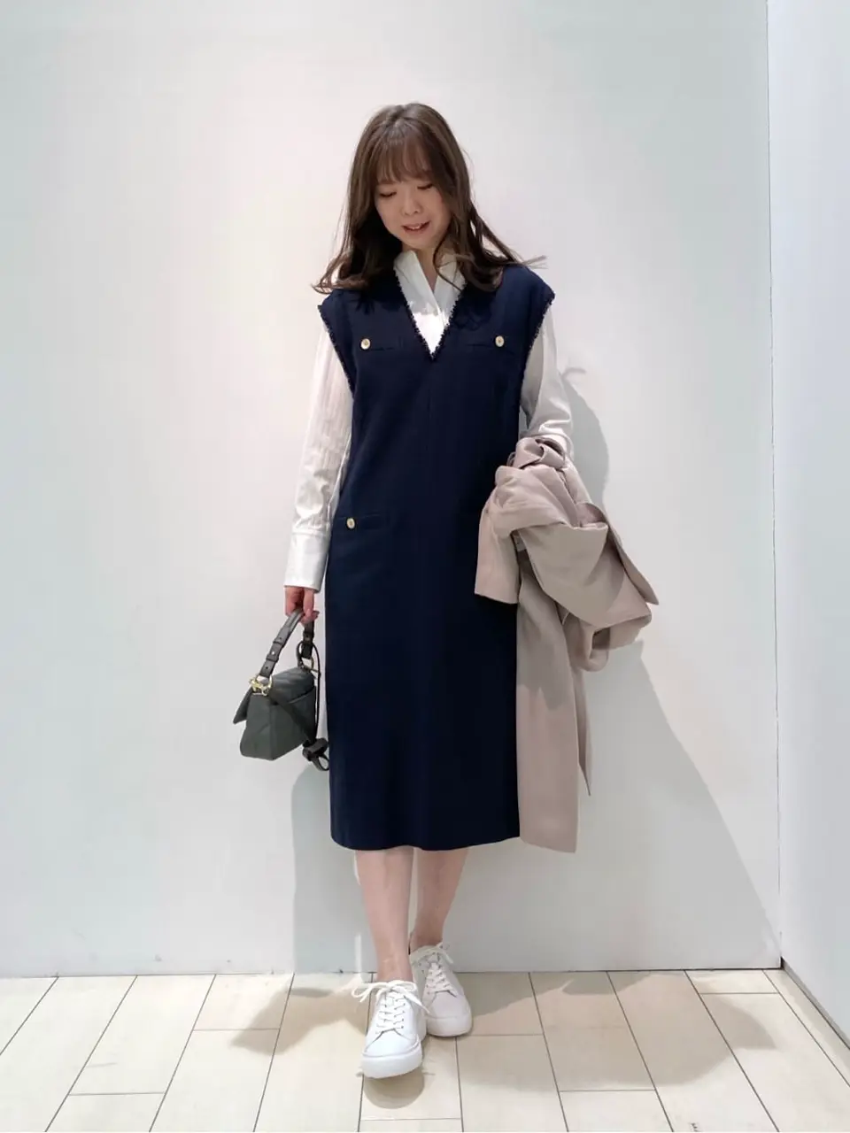  檀 コーディネート画像