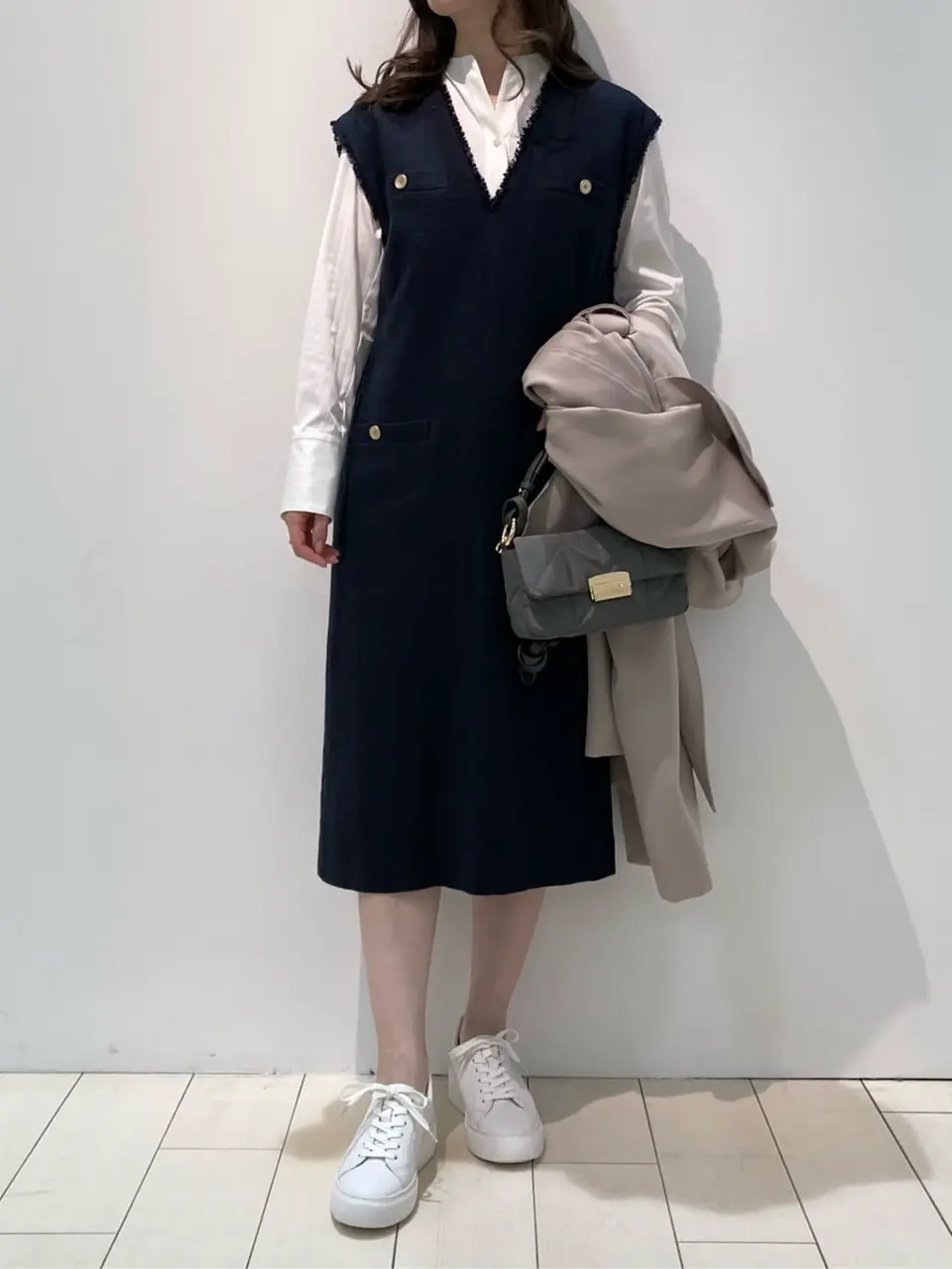 自由区 檀 コーディネート画像