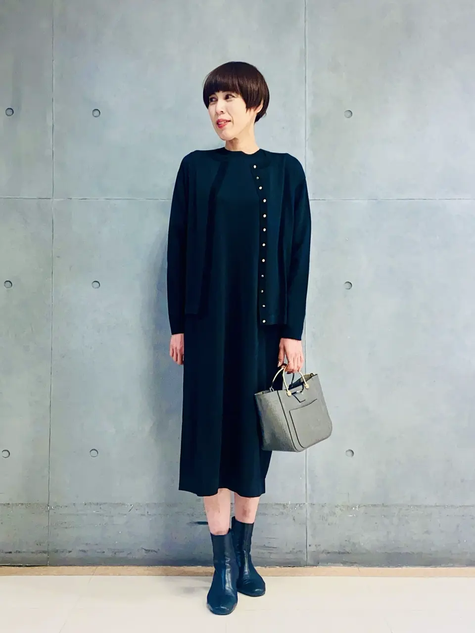 自由区 冨樫 コーディネート画像