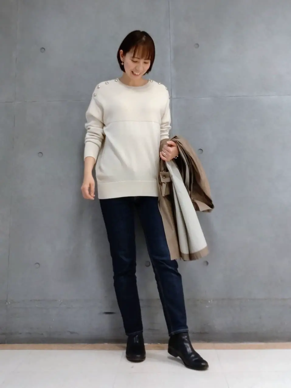  丸尾 コーディネート画像