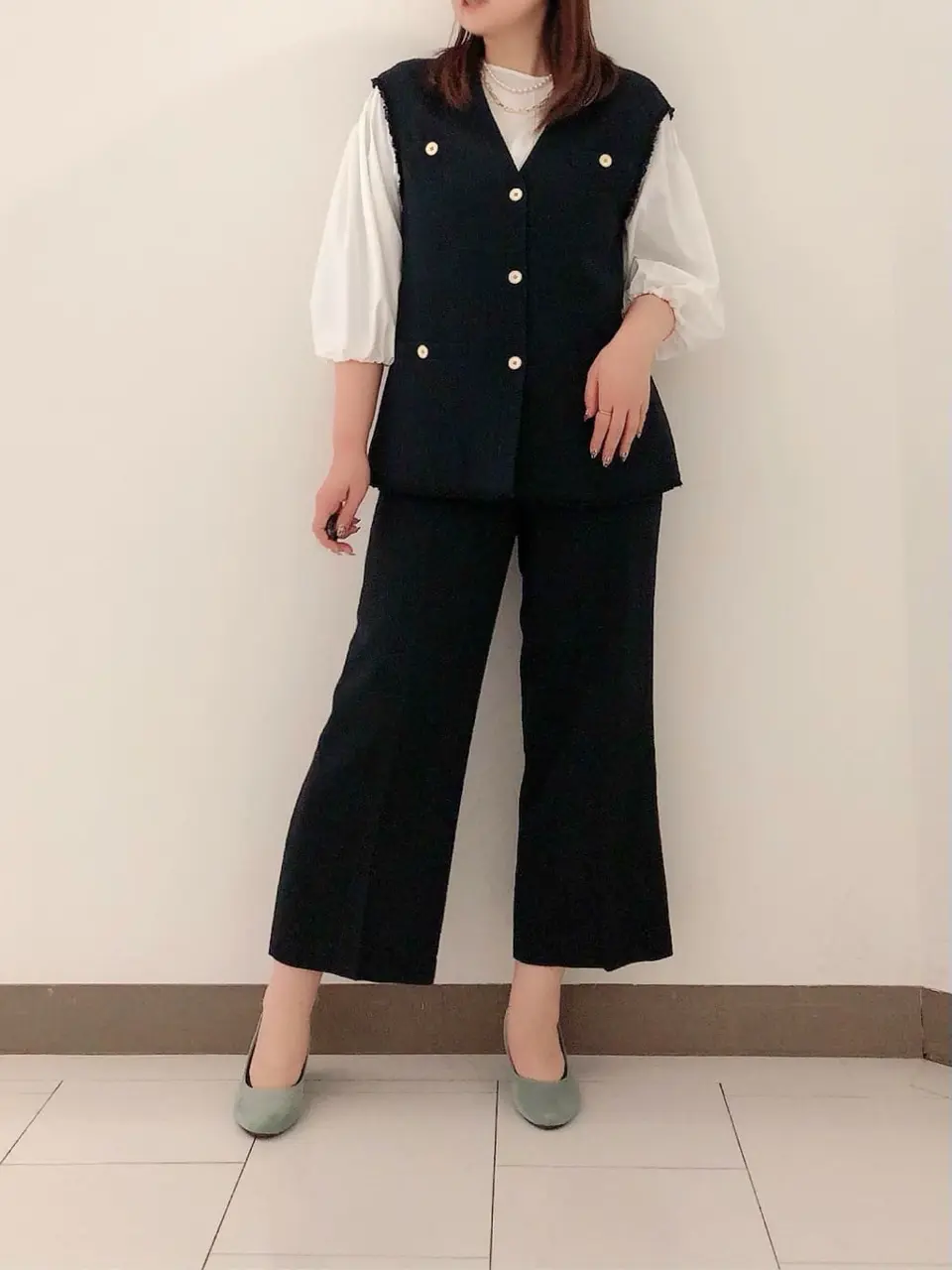 自由区 スタッフ コーディネート画像