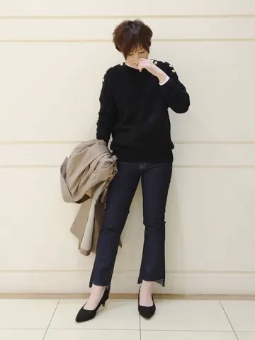 自由区 maruri コーディネート画像