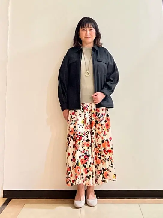 自由区 土居 コーディネート画像