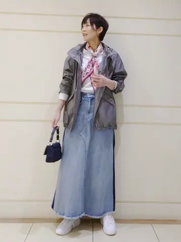 自由区 maruri コーディネート画像