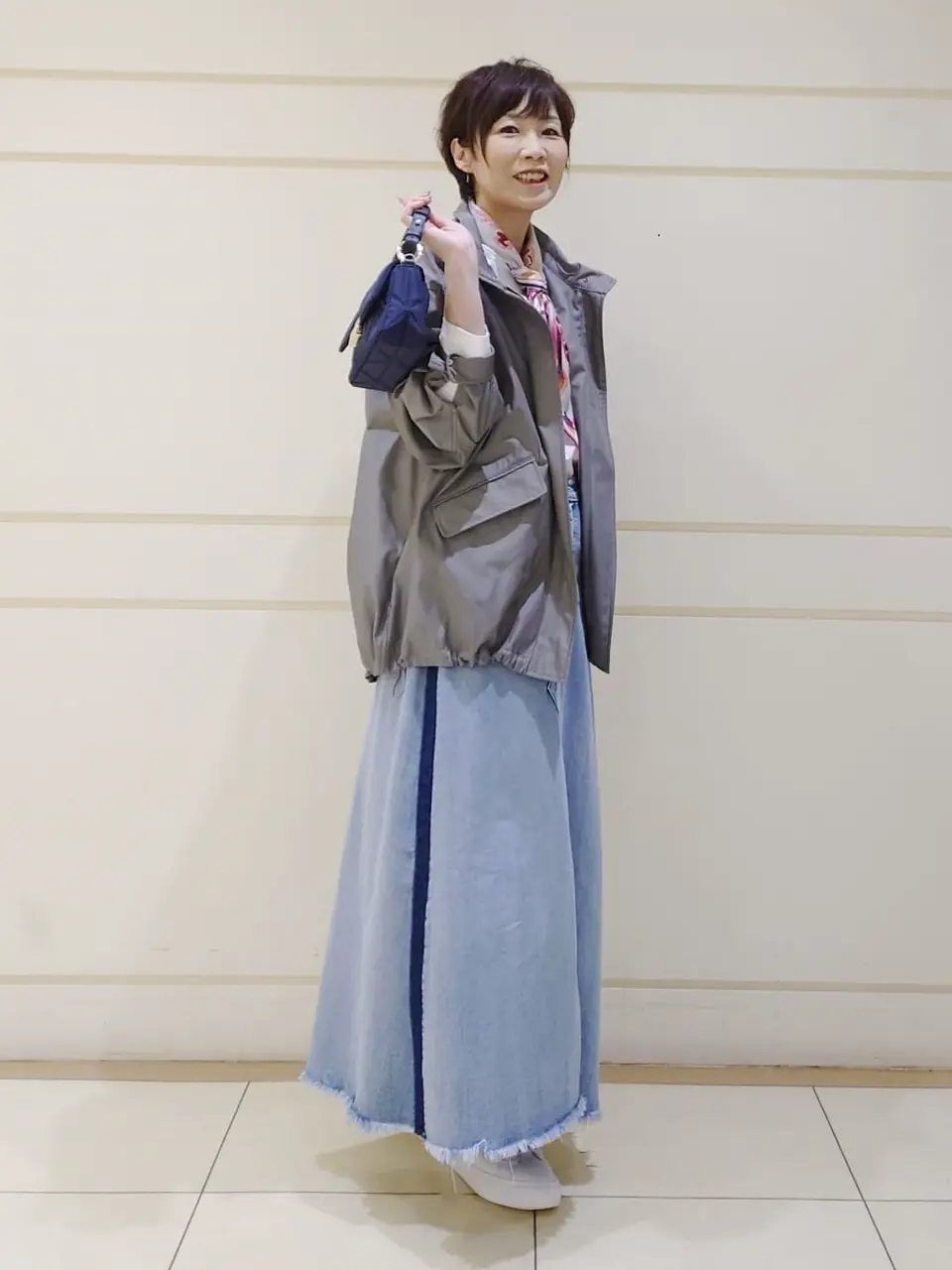 自由区 maruri コーディネート画像