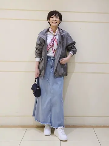 自由区 maruri コーディネート画像