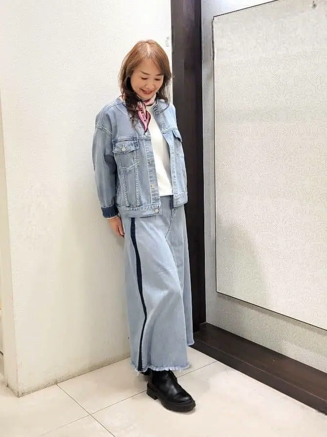 自由区 中村 コーディネート画像