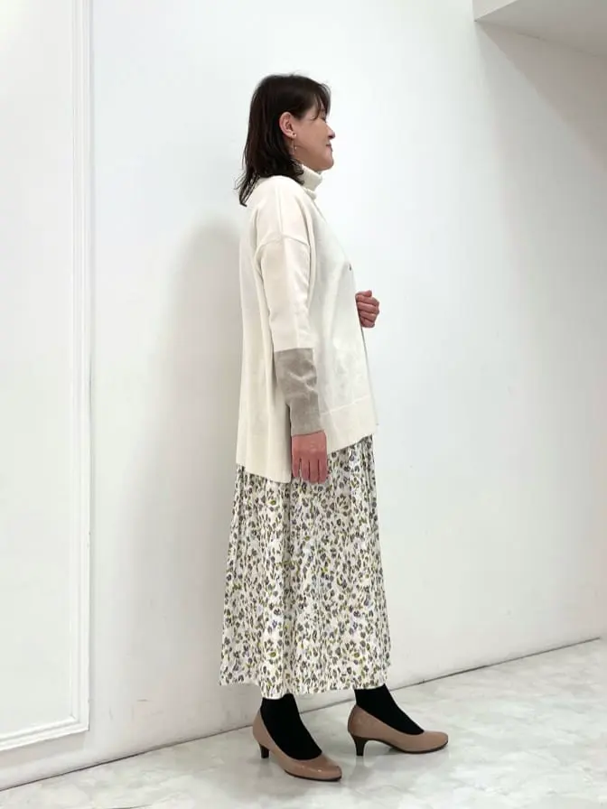 自由区 大野 コーディネート画像