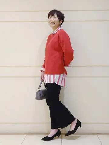 自由区 maruri コーディネート画像