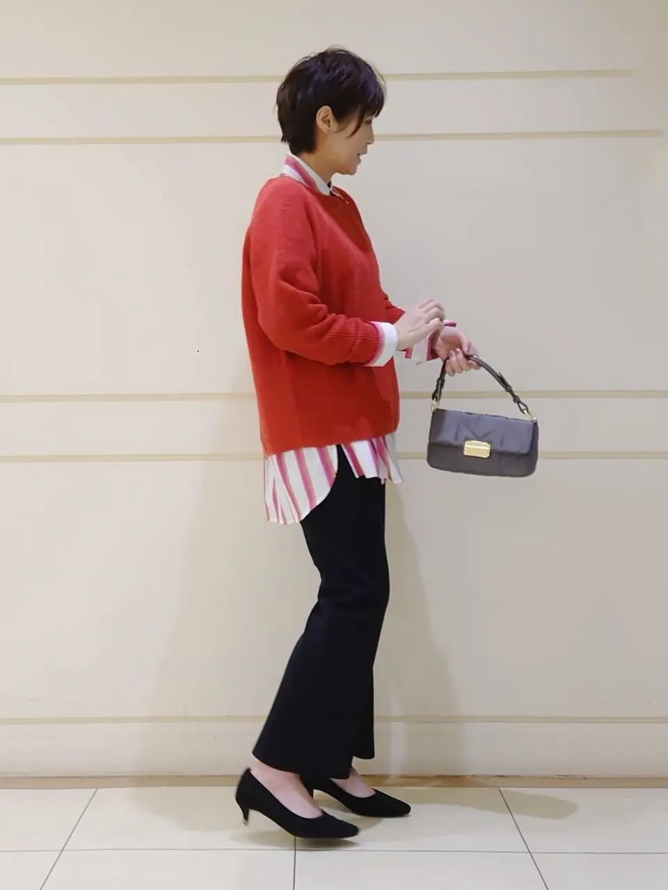 自由区 maruri コーディネート画像