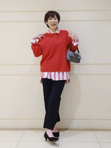 自由区 maruri コーディネート画像