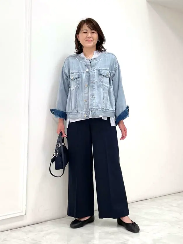 自由区 大野 コーディネート画像