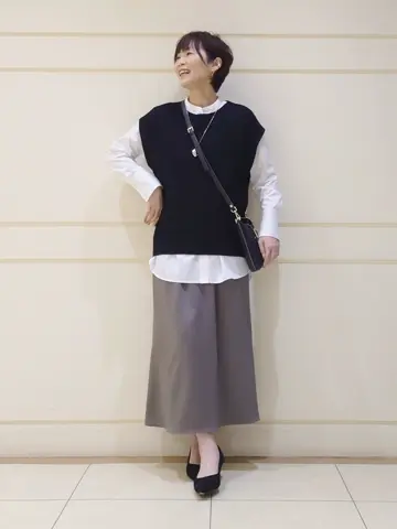 自由区 maruri コーディネート画像