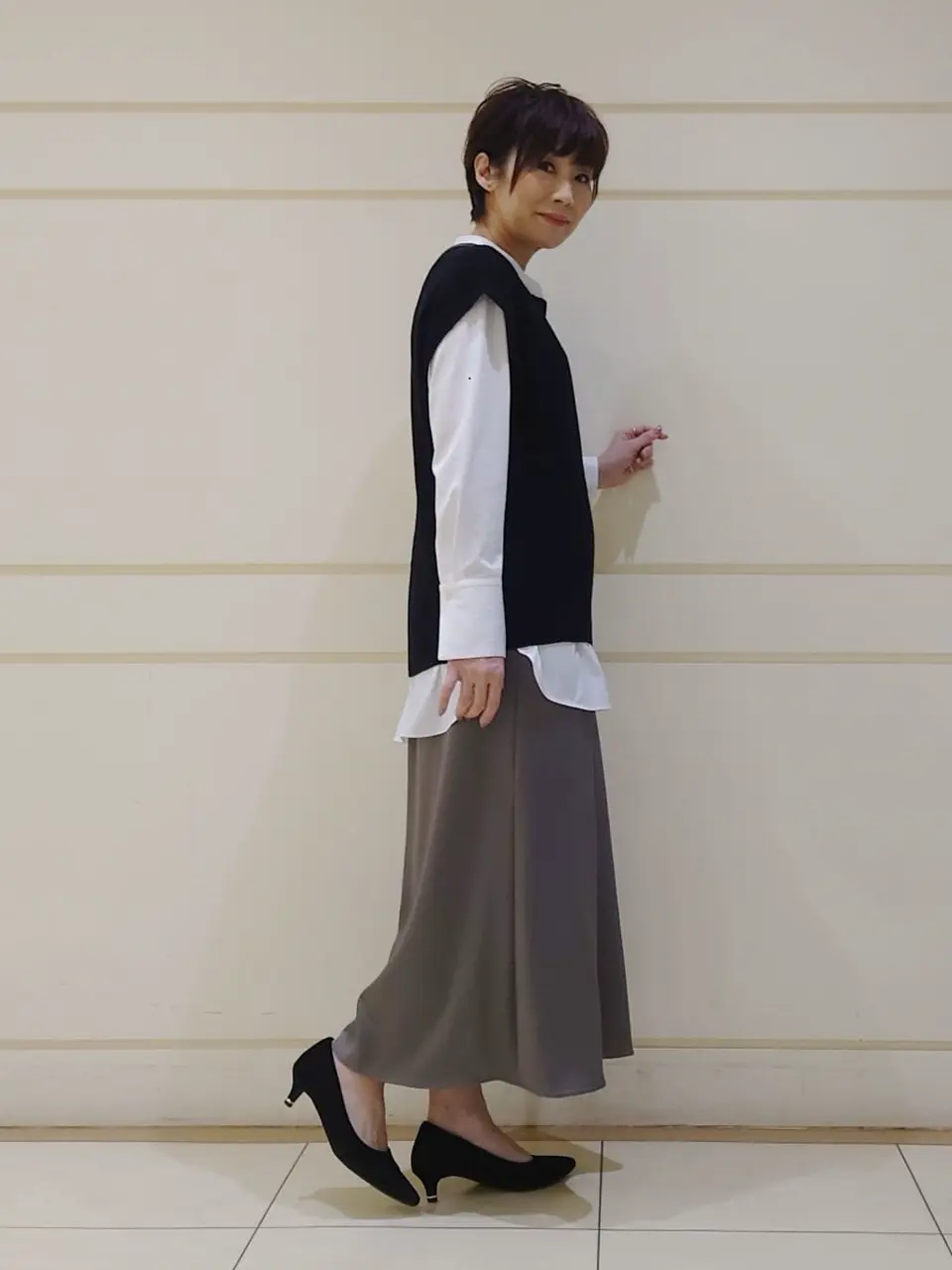 自由区 maruri コーディネート画像