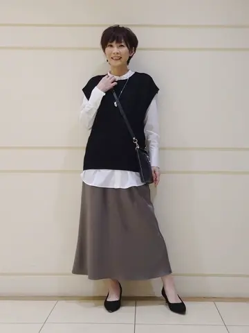 自由区 maruri コーディネート画像