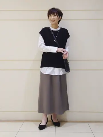 自由区 maruri コーディネート画像