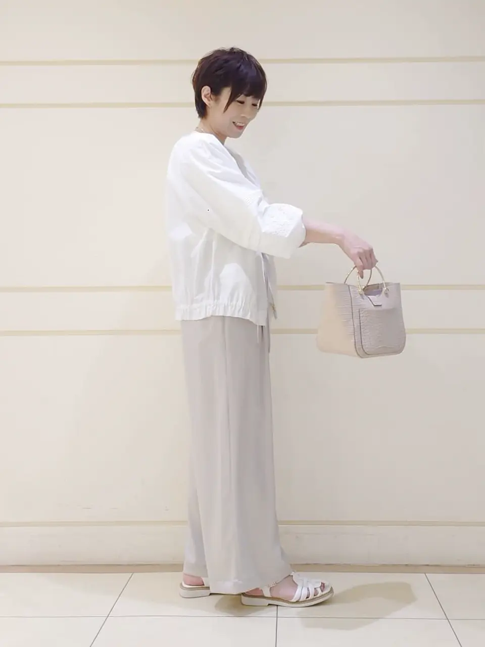 自由区 maruri コーディネート画像