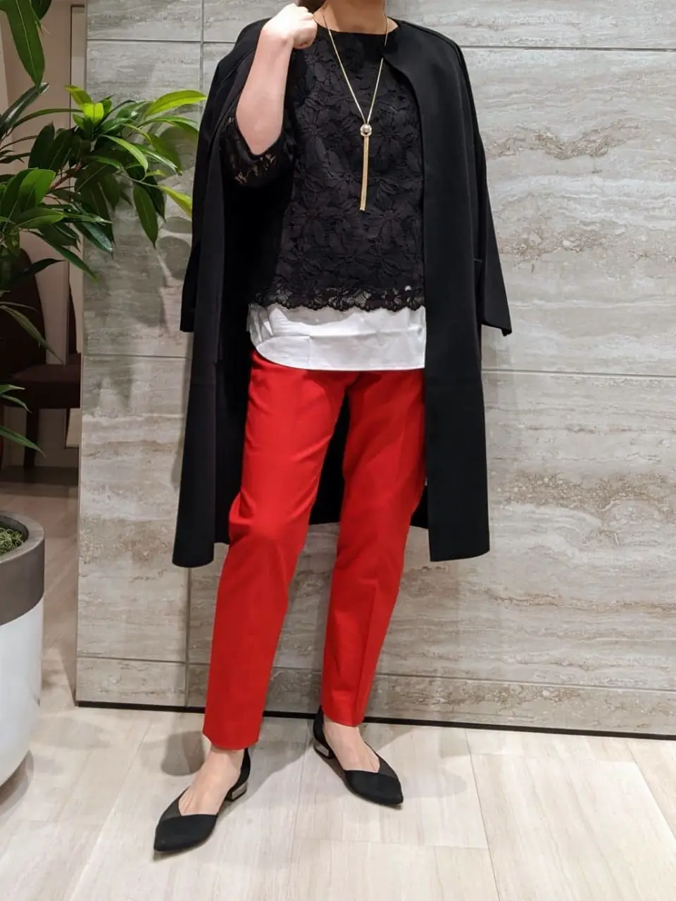 自由区 Nakai コーディネート画像