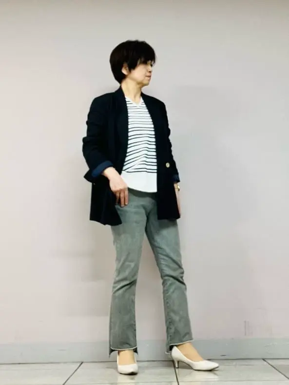 自由区 小森 コーディネート画像