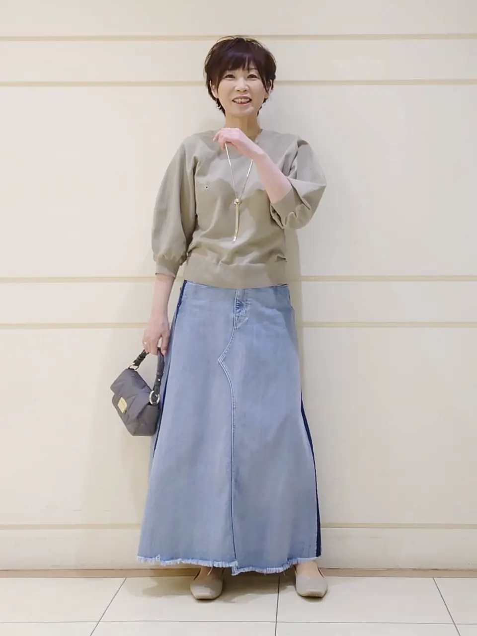 自由区 maruri コーディネート画像