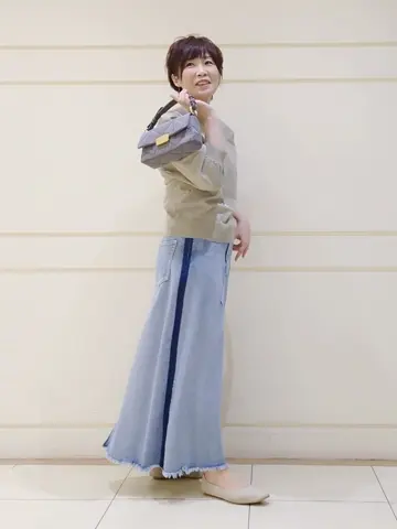 自由区 maruri コーディネート画像