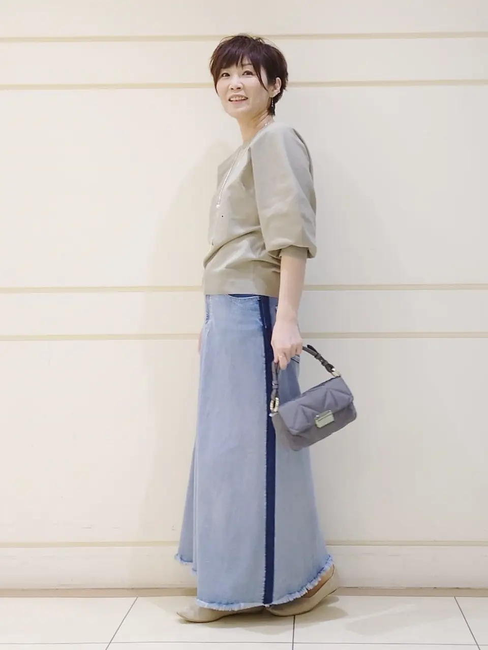 自由区 maruri コーディネート画像