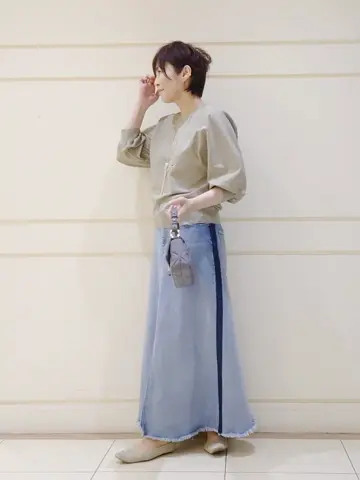 自由区 maruri コーディネート画像