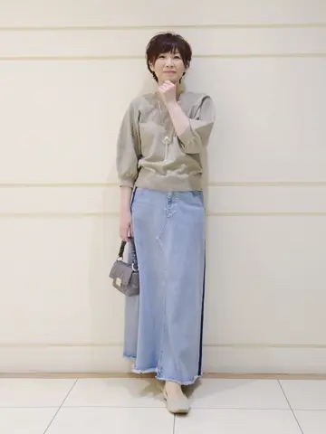 自由区 maruri コーディネート画像