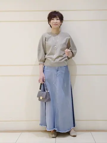 自由区 maruri コーディネート画像