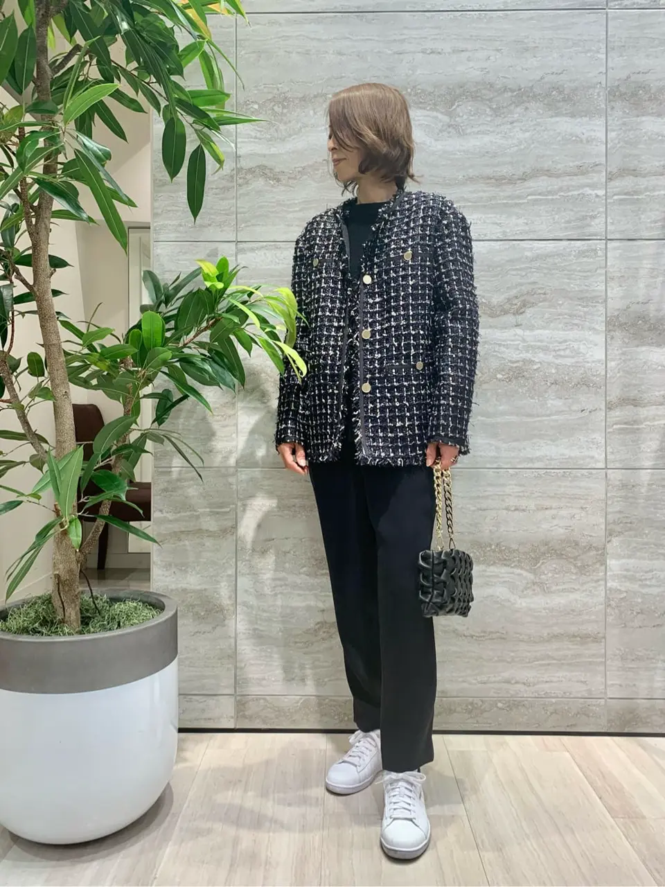 自由区 Ishii コーディネート画像