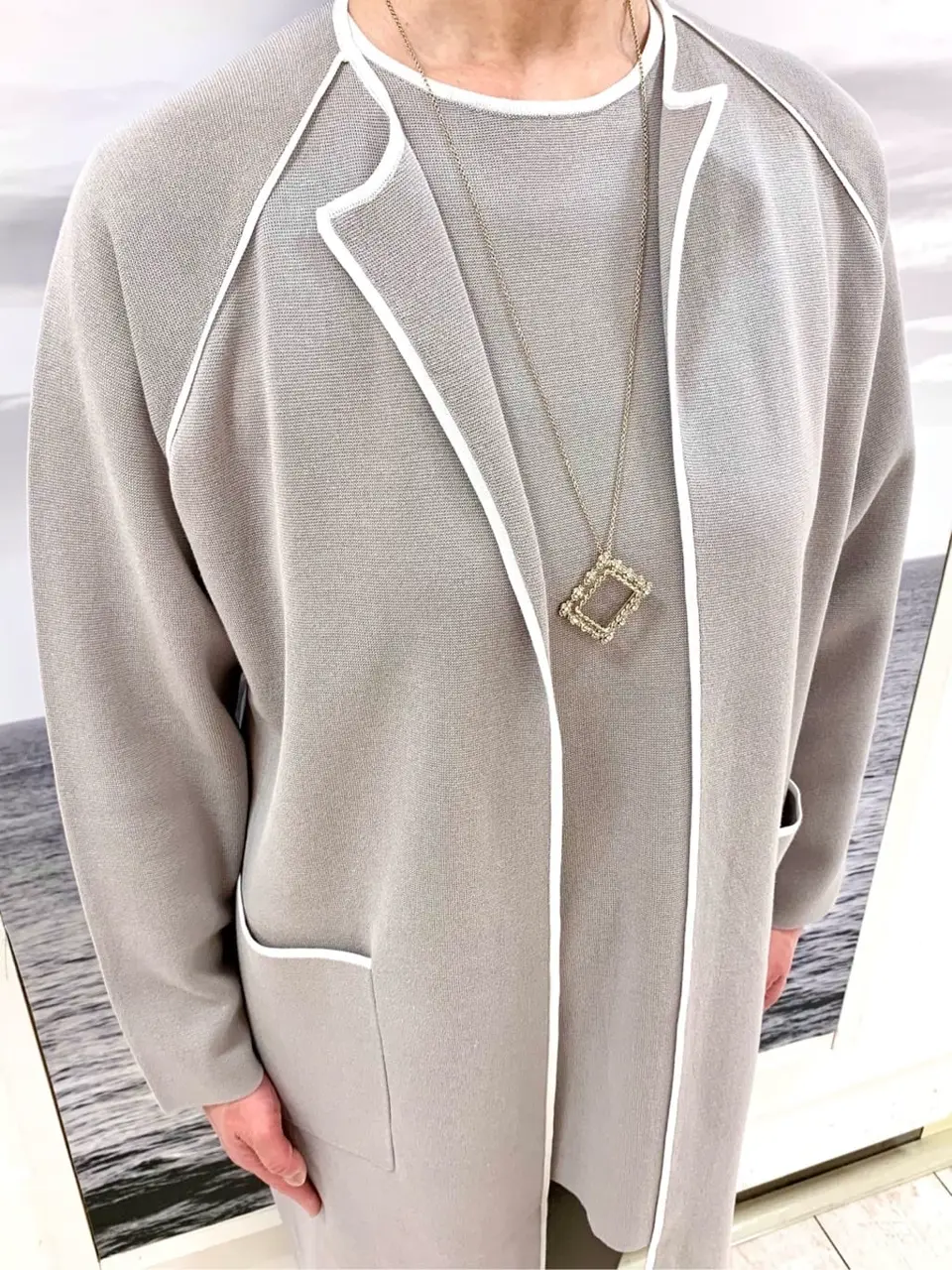 自由区 中鉢 コーディネート画像