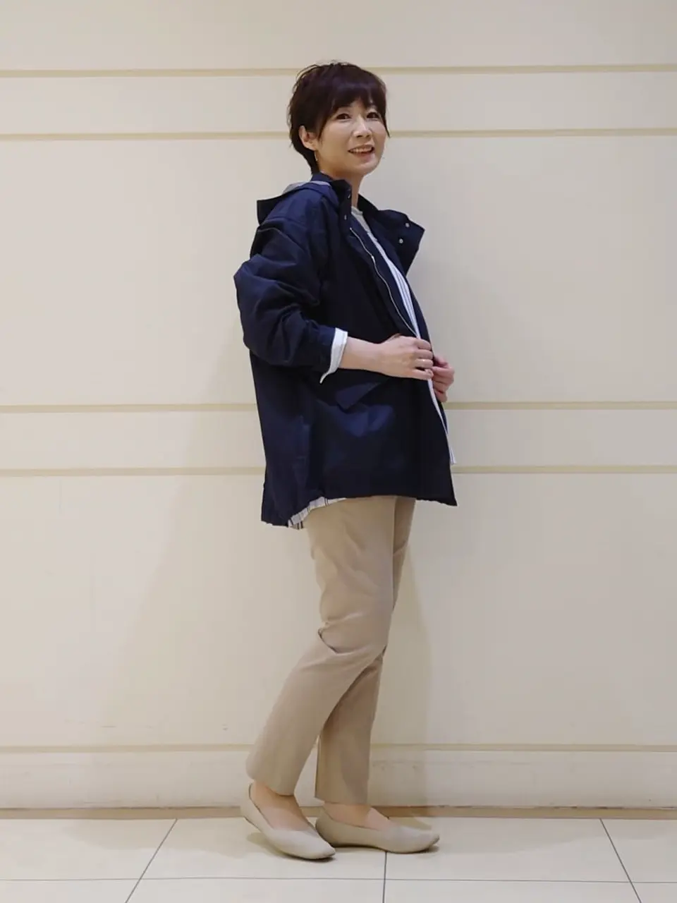 自由区 maruri コーディネート画像