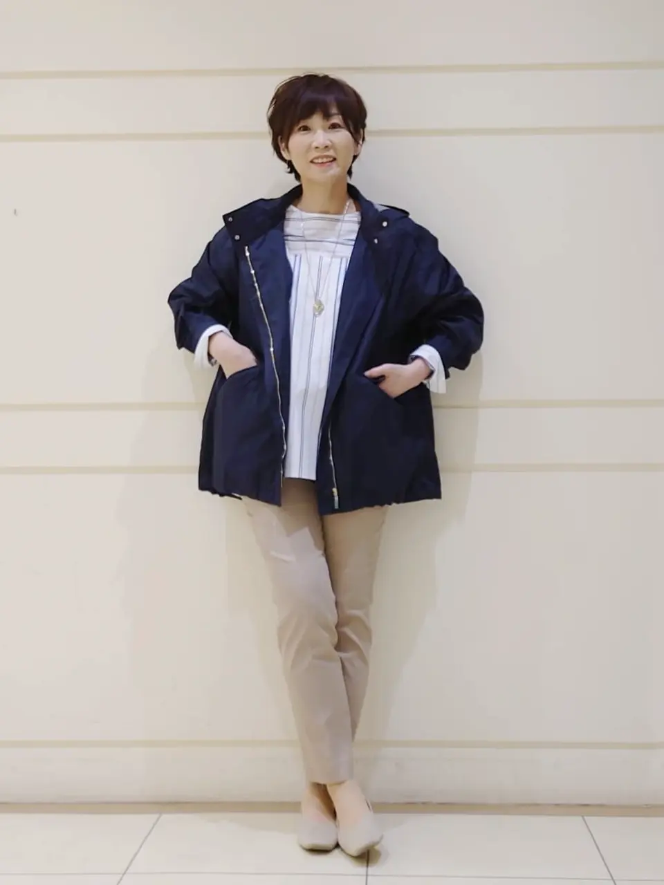 自由区 maruri コーディネート画像