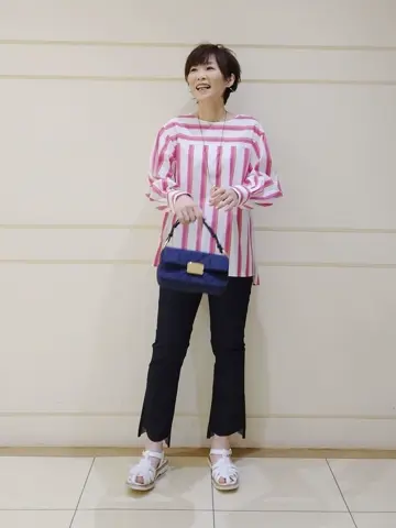 自由区 maruri コーディネート画像