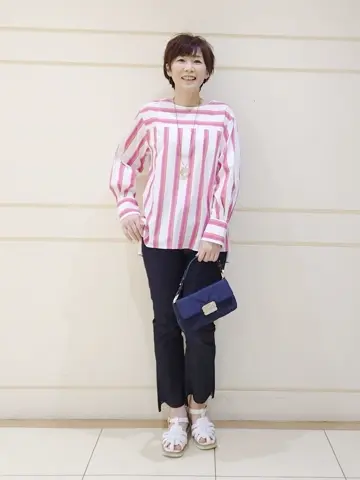 自由区 maruri コーディネート画像