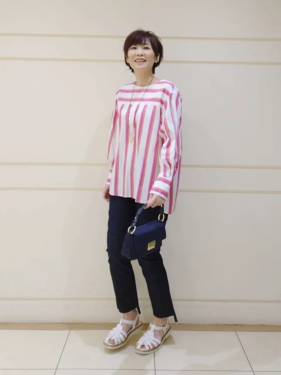 自由区 maruri コーディネート画像