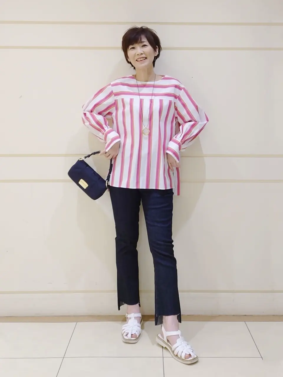 自由区 maruri コーディネート画像