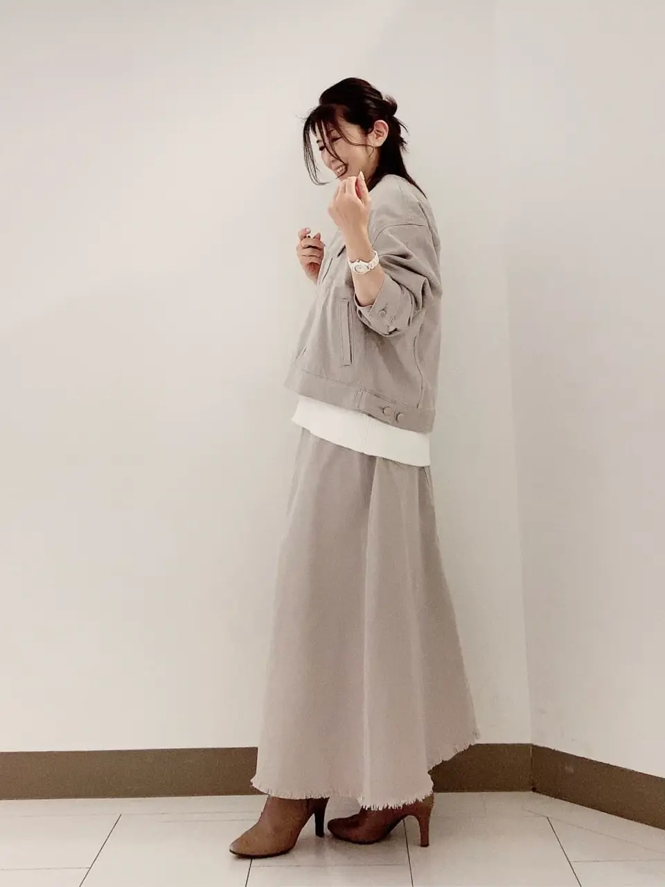 自由区 KAZU コーディネート画像